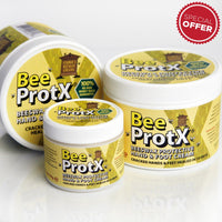Set of 3 BeeProtX Hand & Foot Cream Tubs