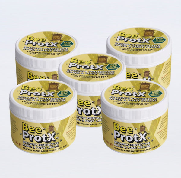 Set of 5 BeeProtx Hand & Foot Cream Tubs