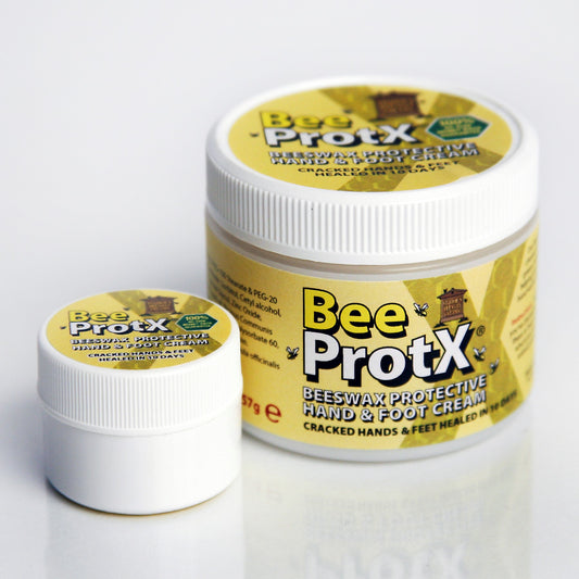 Set of 2 BeeProtX Hand & Foot Cream Tubs