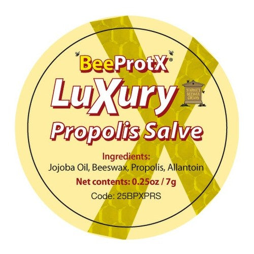 BeeProtX Propolis Salve label
